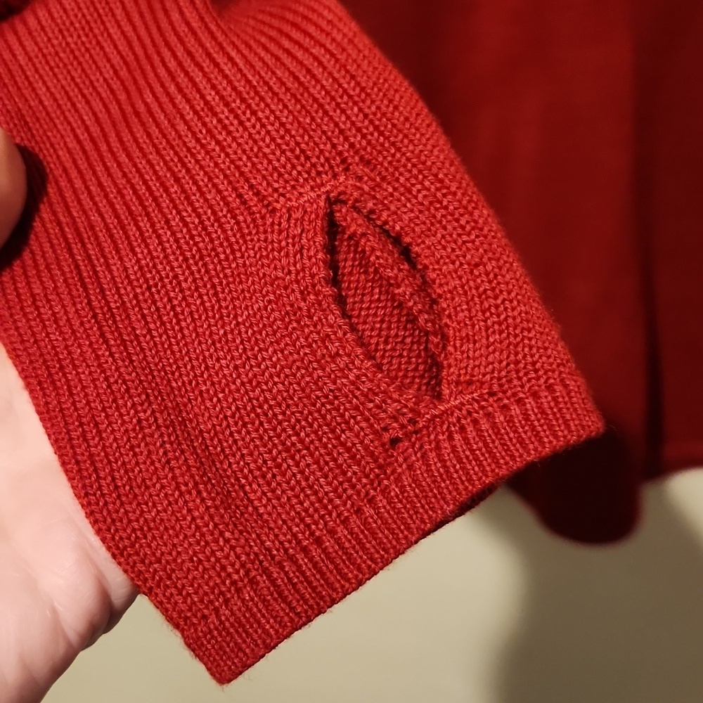 ❤️ ATHLETA OLYMPIA SWEATER DRESS IN CLARET RED, XS - Picture 8 of 15
